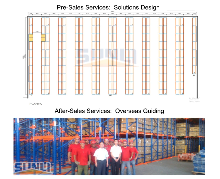 Drive in Racking for Warehouse Storage