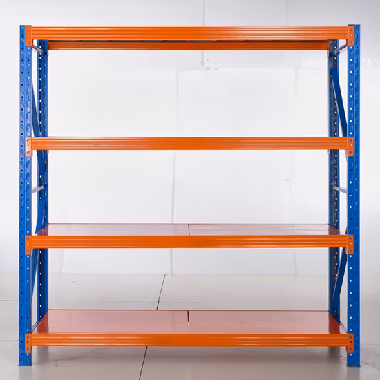 Chinelos chineses Industrial Ajustável Metal Pallet Rack Armazém Armazenamento Exibição Mercadoria Prateleira Sem Boltless