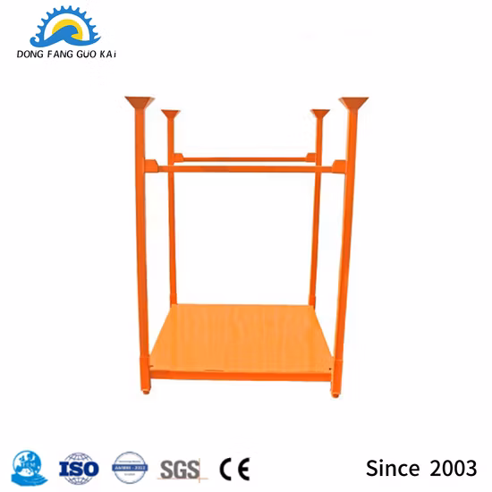 Sistema de estantes de paletes de armazenamento ajustável Jiagong Prateleiras industriais dobráveis ​​Racks de empilhamento de armazenamento de pneus dobráveis