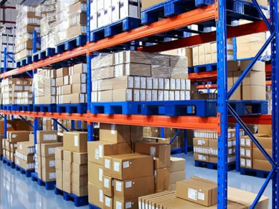 Racks de paletes de aço empilháveis ​​de armazenamento ajustável para serviço pesado de armazém
