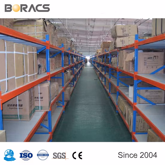 Prateleira de armazém de aço industrial de médio porte Estantes de longa duração estantes de garagem estantes