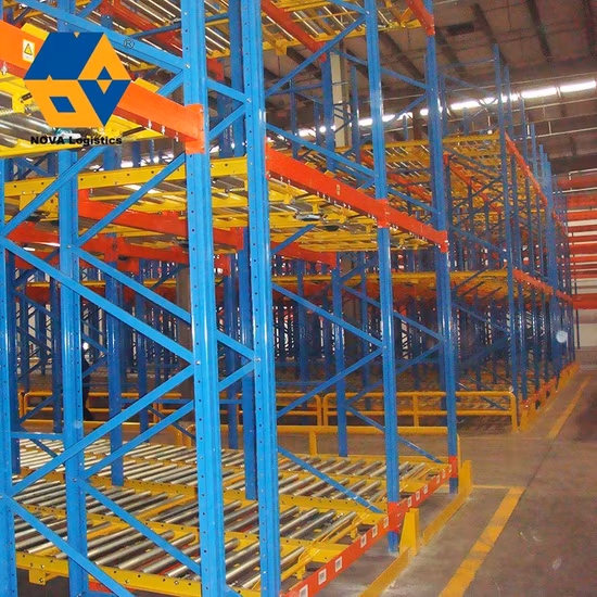 Nova Personalizado Ajustável Armazém Seletivo Armazenamento Pesado Gravidade Palete Rack